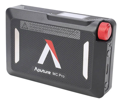 Estructura de luz LED Aputure Mc Pro Rgbww, luz RGB negra, 110 V