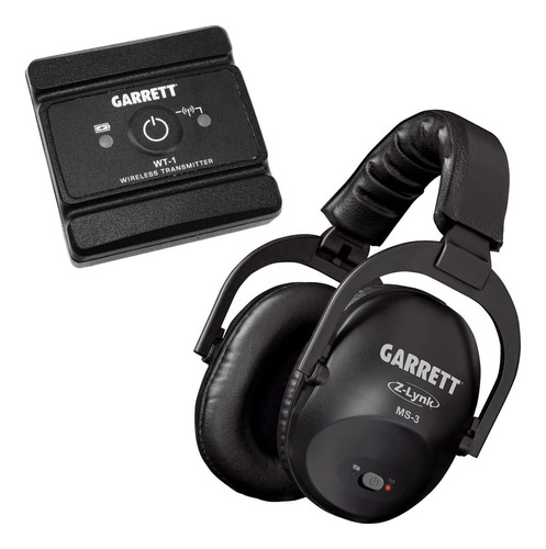 Auriculares Garrett, Detectores De Metales/negros/con Cable