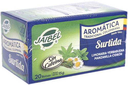 Aromatica Jaibel Tradicional X 20 Unidades