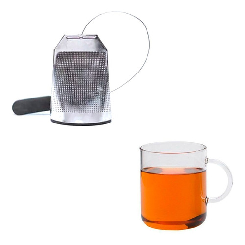 Infusor De Té Sobre Metálico Tisana Cocina Taza Alimentos