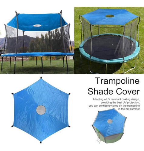 - Toldo De Protección For Trampolín, Resistente Al 6 Pies