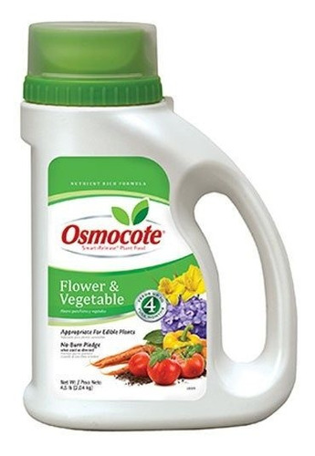 Osmocote Flor Y Vegetales Smartrelease Planta Alimentos 45 P