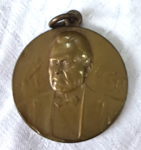 Antigua Medalla Hipolito Irigoyen 12 De Octubre 1916 B15