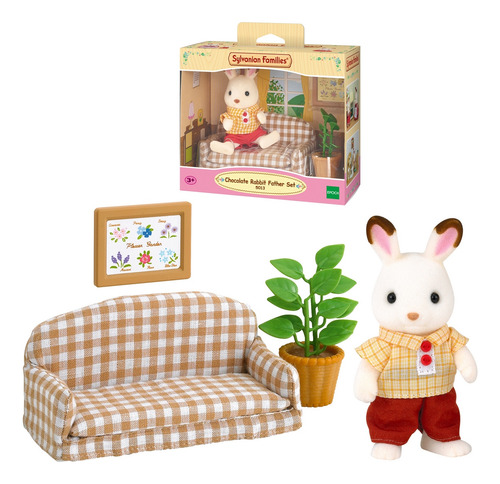 Set De Sofa Frasier Conejo Chocolate - Sylvanian Families