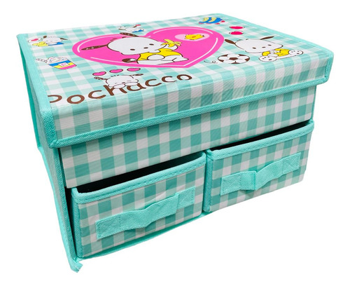 Caja Organizadora Almacenamiento Plegable Diseño Kawaii