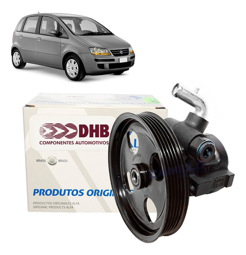 Bomba De Direção Hidráulica Idea 1.8 2006/2010 Motor Gm