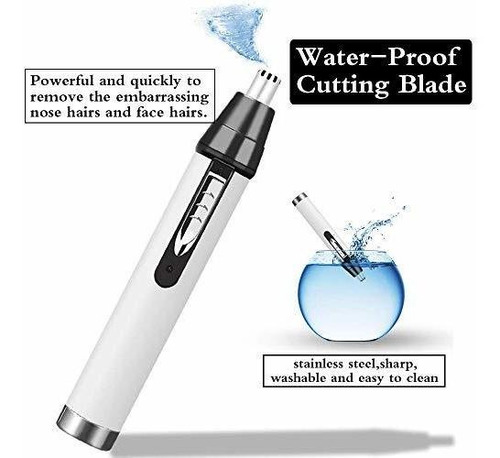 Cortador De Pelo Para Nariz Recargable Para Usb Para Orejas