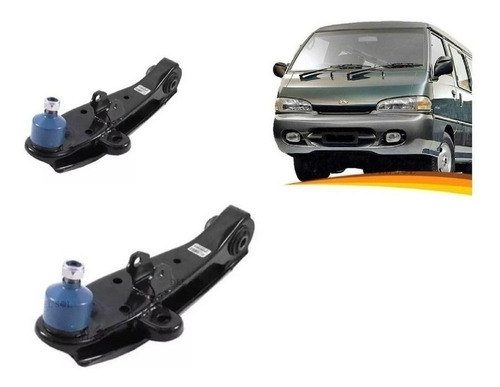 Kit Bandejas Delanteras Para Hyundai H100 1993 / 2002