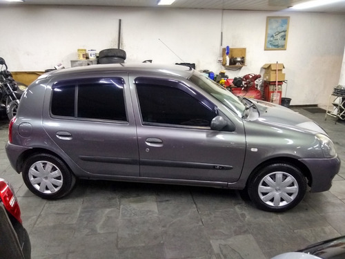 Imagem 6 de 12 de Renault Clio 1.0 16v Flex Expression 4p Completo 2007 Cinza