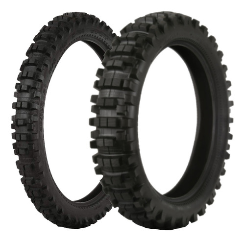 Par Pneu K760 Trakmaster 80/100-21 + 100/100-18 Com Câmara