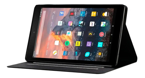 Imagen 6 de 6 de Funda Con Tapa Para Kindle Modelo Amazon Fire 7 2015/2017/20
