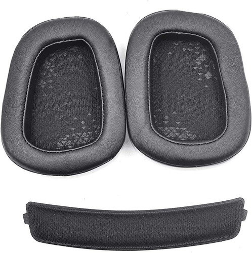 Almohadillas Para Auriculares Logitech (g935 Y Mas), Negros