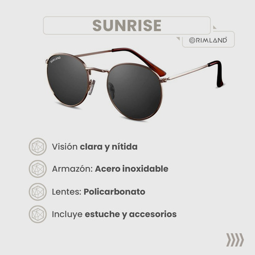 Imagen 4 de 10 de Anteojos De Sol Rimland Sunrise