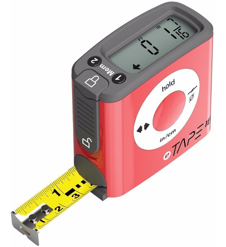 A fita métrica Etape16 usa display digital resistente a 5 Mts