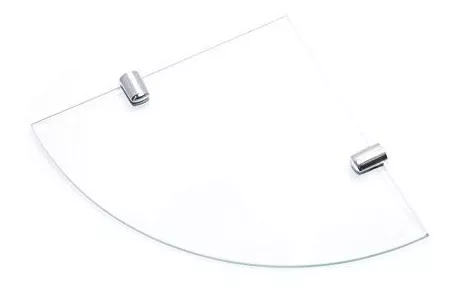 Soporte Plata estante rectangular vidrio de grosor 8/10mm Ref: 00803PB