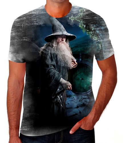 Camiseta Camisa Gandalf Senhor Dos Aneis Filme Magia 03