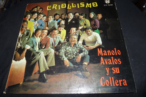 Jch- Manolo Avalos Y Su Collera Criollismo Lp