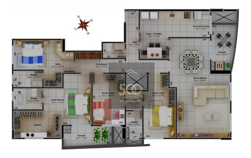 Apartamento Com 2 Dormitórios ( Sendo 1 Com Suíte ) Pagani - Palhoça - Ap1998