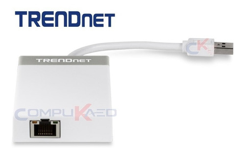 Usb 3.0 A Internet Gigabit Usb A Lan Rj-45 Trendnet Tu3-etg