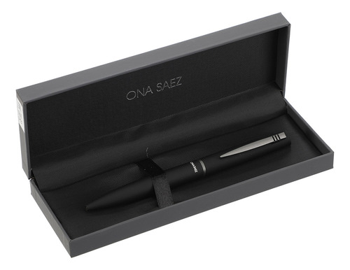 Lapicera Ona Saez Engomada Comoda Unisex Negro