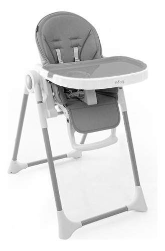 Infanti Pepper cadeira de alimentação para bebê 18kg cinza
