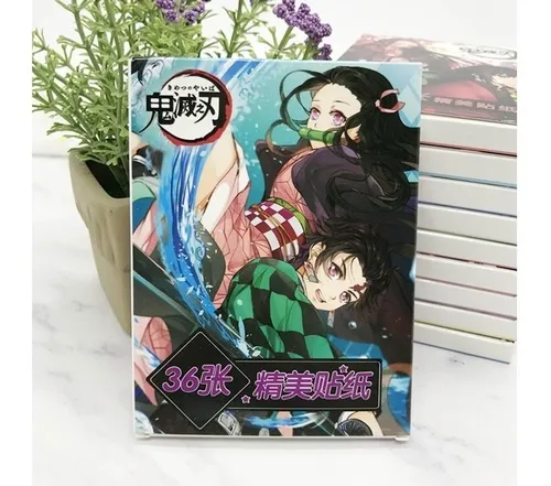 Stickers Demon Slayer Kimetsu No Yaiba Más De 300 Azar