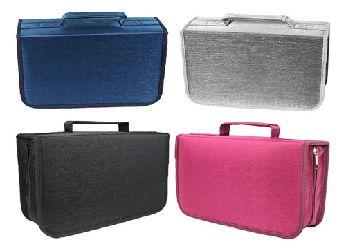 4pcs Estuche De Cd Estuche De Almacenamiento De Dvd: Estuche