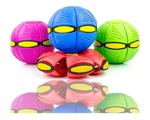 Platillo Pelota Ufo Flat Throw Disc Luces Juguete Para Niños