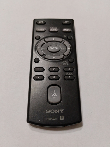 Control Remoto Rm-x211 Sony
