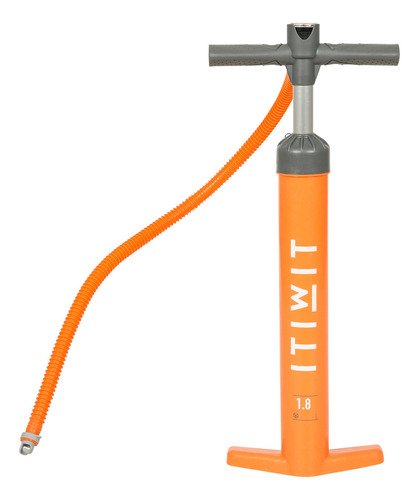 Bomba Manual Stand Up Paddle Alta Presión 20 Psi Doble Itiwi Color Naranja