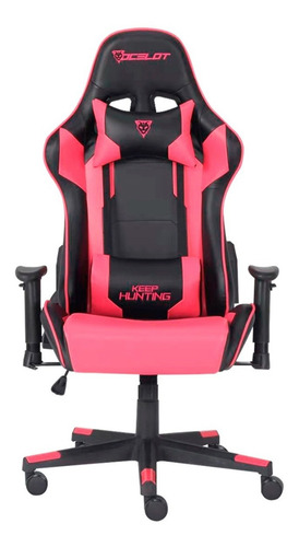 Silla Gamer Ergonómica Reclinable Ocelot Ogs 150kg C/cojines