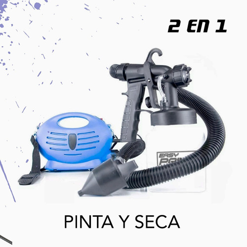 Imagen 4 de 8 de Compresora Pistola Para Pintar Easy Paint Garantia