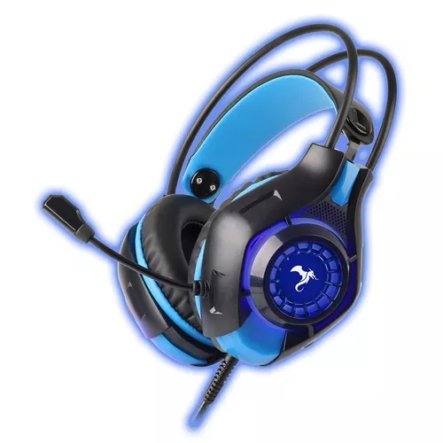 Auriculares Gaming con luces Led A-624 -  Color Azul