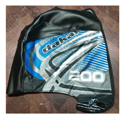 Funda De Tanque Motomel Dakar 200 Azul Fas Motos