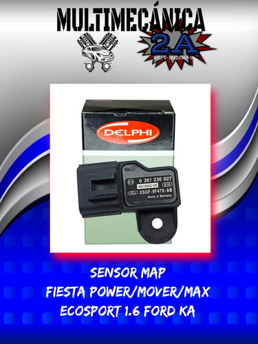 Sensor Map Fiesta Power Mover Max Ecosport 1.6 Ford Ka