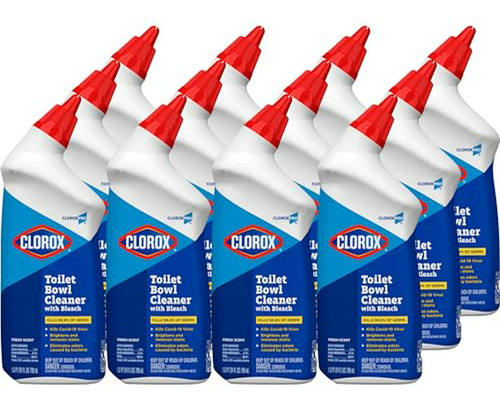 Clorox Higiénico Limpiador De Caja Con Lejía, Aroma Fresco -