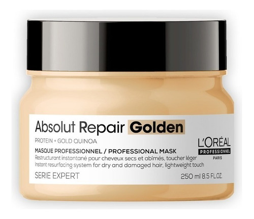  Máscara L'Oréal Professionnel Serie Expert Absolut Repair reparação de 250mL 250g