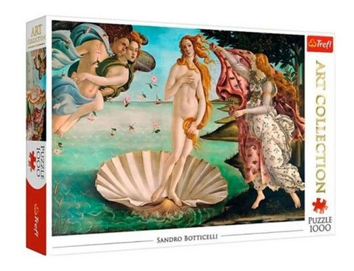Rompecabezas  Botticelli: Nacimiento De Venus 1000 Pzas
