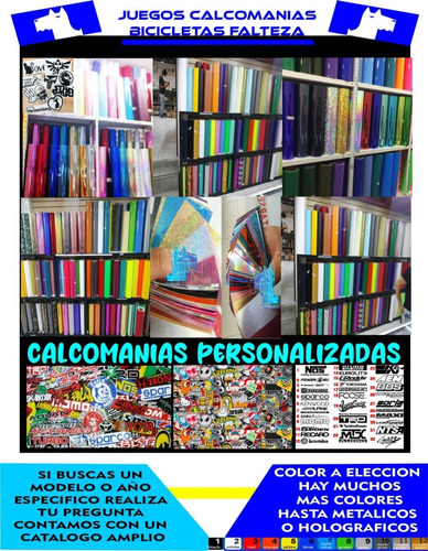 Calcomanias Stickers Rines Italika 250z 250 Z Reflejantes