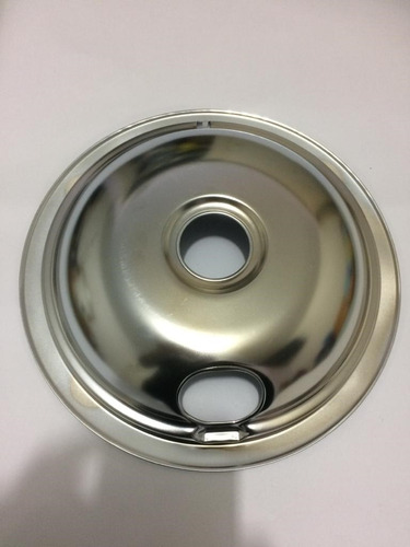 Imagen 2 de 2 de Plato De Cocina Electrica 8 Cromado Con Hueco