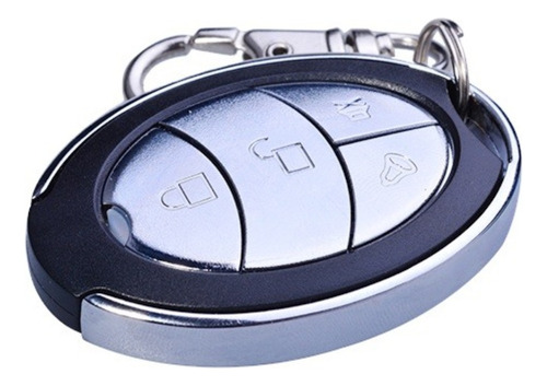 Control Remoto Copiador Para Alarmas De Auto Rf073-d P/ Color Plateado