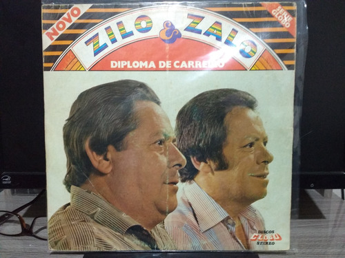 Lp Zilo & Zalo Diploma De Carreiro Disco Globo Cód//02