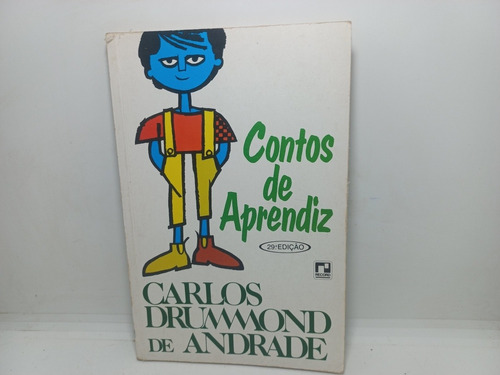 Livro - Contos De Aprendiz - Carlos Drummond De Andrade 