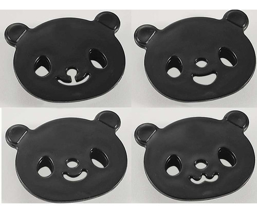 Juego De Cortadores De Galletas Panda Diy Para Tartas, Galle