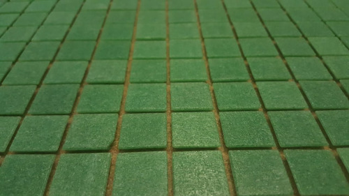 Imagen 4 de 6 de Venecitas Verde Ingles 2x2 Cm Biseladas Para Piletas X M2 !