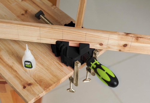 Imagen 3 de 7 de Prensa Banco Ingletadora Multifunción Madera 90° Kroner
