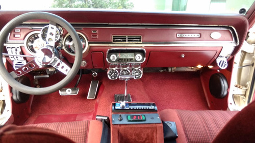 Mercury Cougar 68 Placa Preta