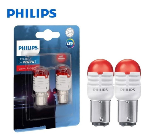 Par Lâmpada Philips Led Ultinon P21/5 2polos Freio Lanterna