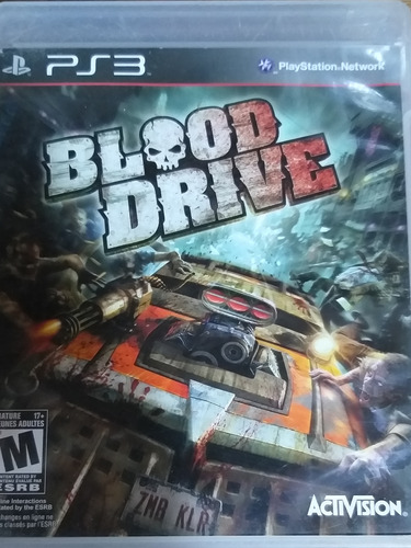 Juego Blood Drive Play 3 Original