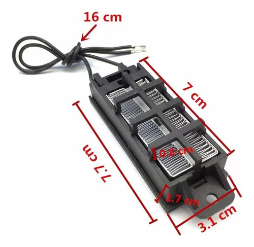 Resistencia Elemento Calefactor Ptc 12v 50w Incubadora